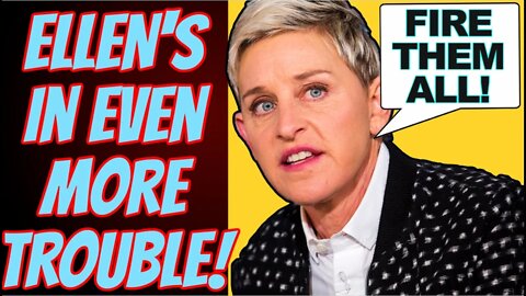 Ellen FIRES 3 Producers Amidst Show Investigation as NEW Trouble Begins!