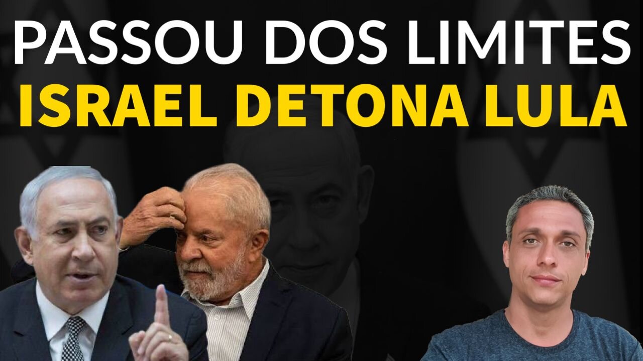 "Hipócrita!" - LULA passou dos limites e leva uma cacetada de do primeiro ministro de Israel