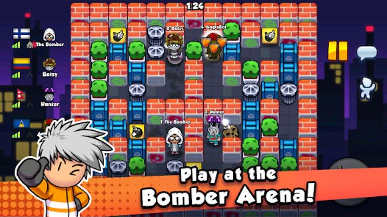 I trying game bombers friends