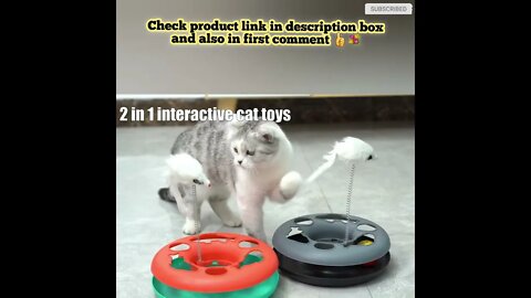 Cat toys 😺 funny videos😹 874 😻#shorts #cutecat #catvideos #catproduct #shortsfunny #catscare #cat