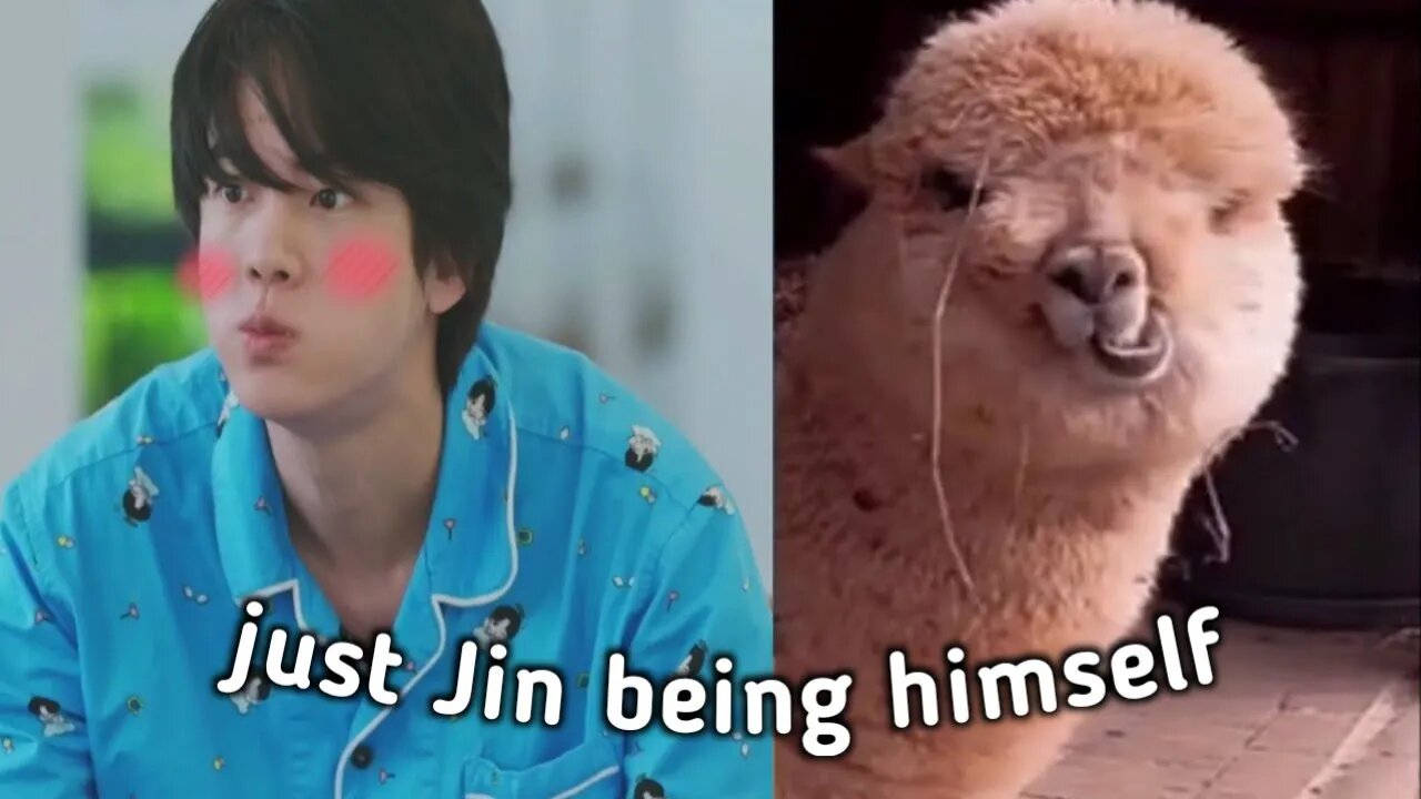 just Jin being himself