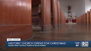 Historic church opens for Christmas