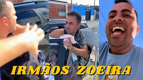 IRMÃOS VEXAME NA RUA KKKK | RONINHO E ESAÚ | TURMA CARLINHOS MAIA #SHORTS