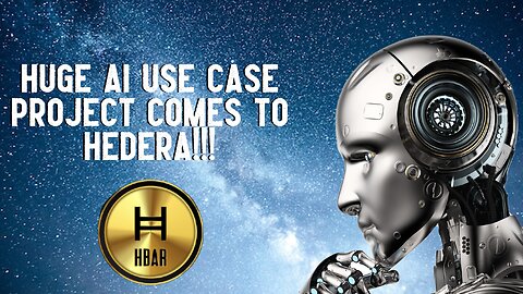 HUGE AI Use Case Project Comes To Hedera!!!