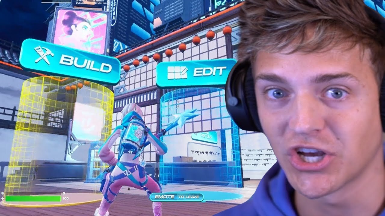 Ninja Finally Builds Again In Fortnite After Taking YEARS Off!