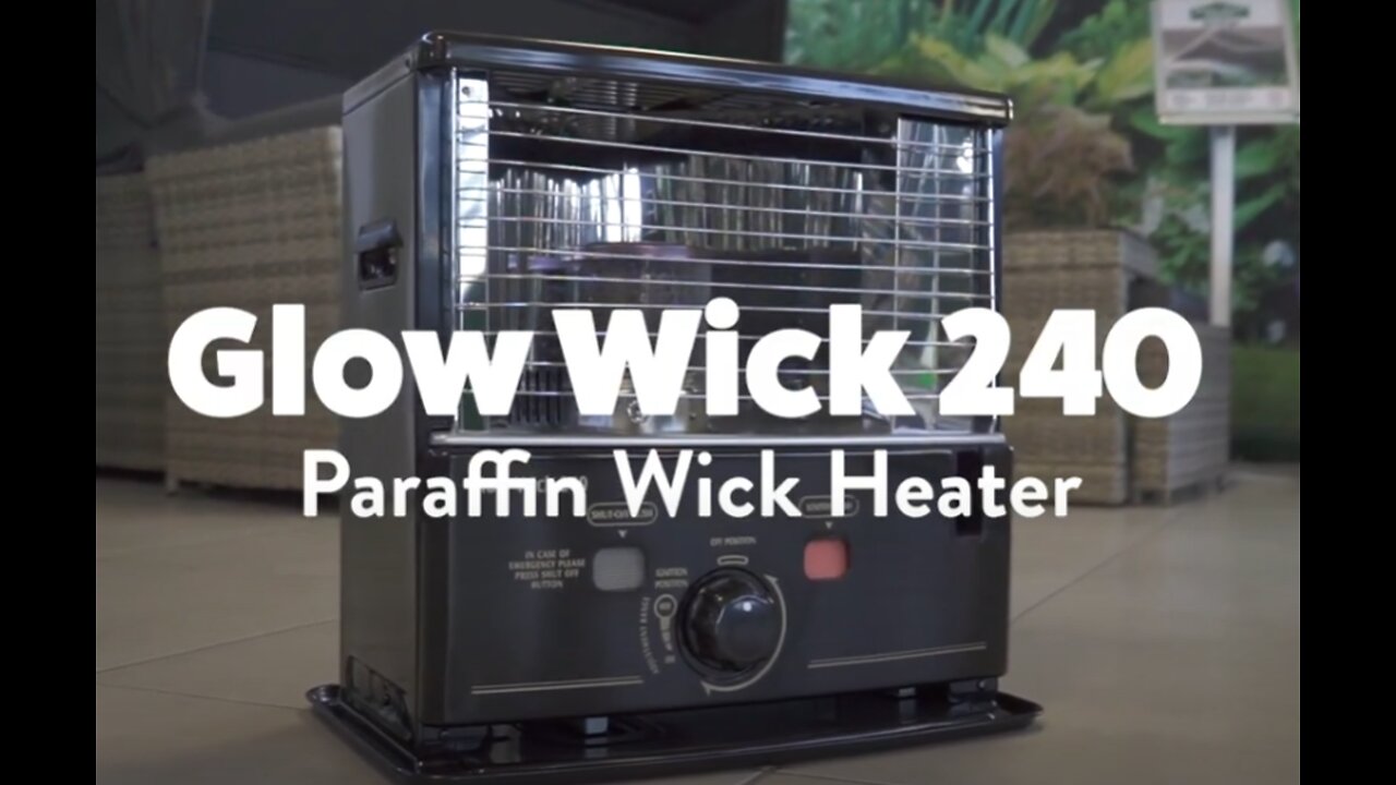 The Glow Wick 240 Paraffin Heater