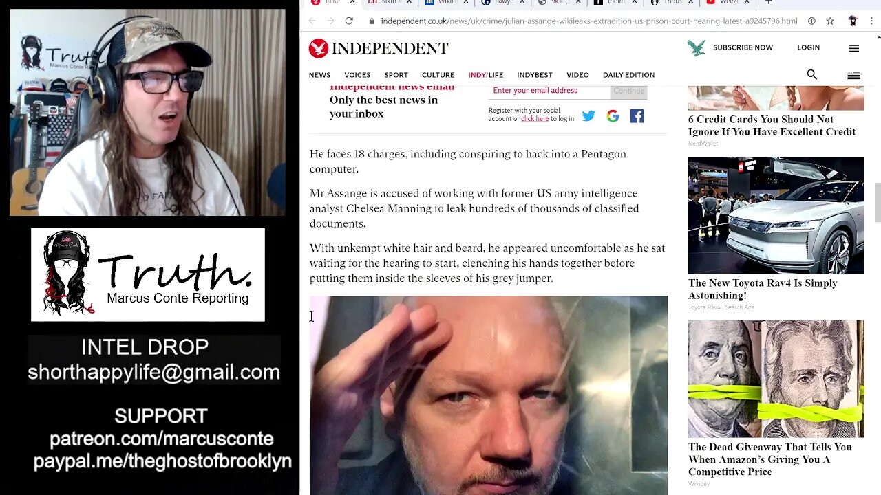 🔴👀🔴 Julian Assange Denied 6th Amendment Protection; No Access to ‘Charges and Evidence Against Him'