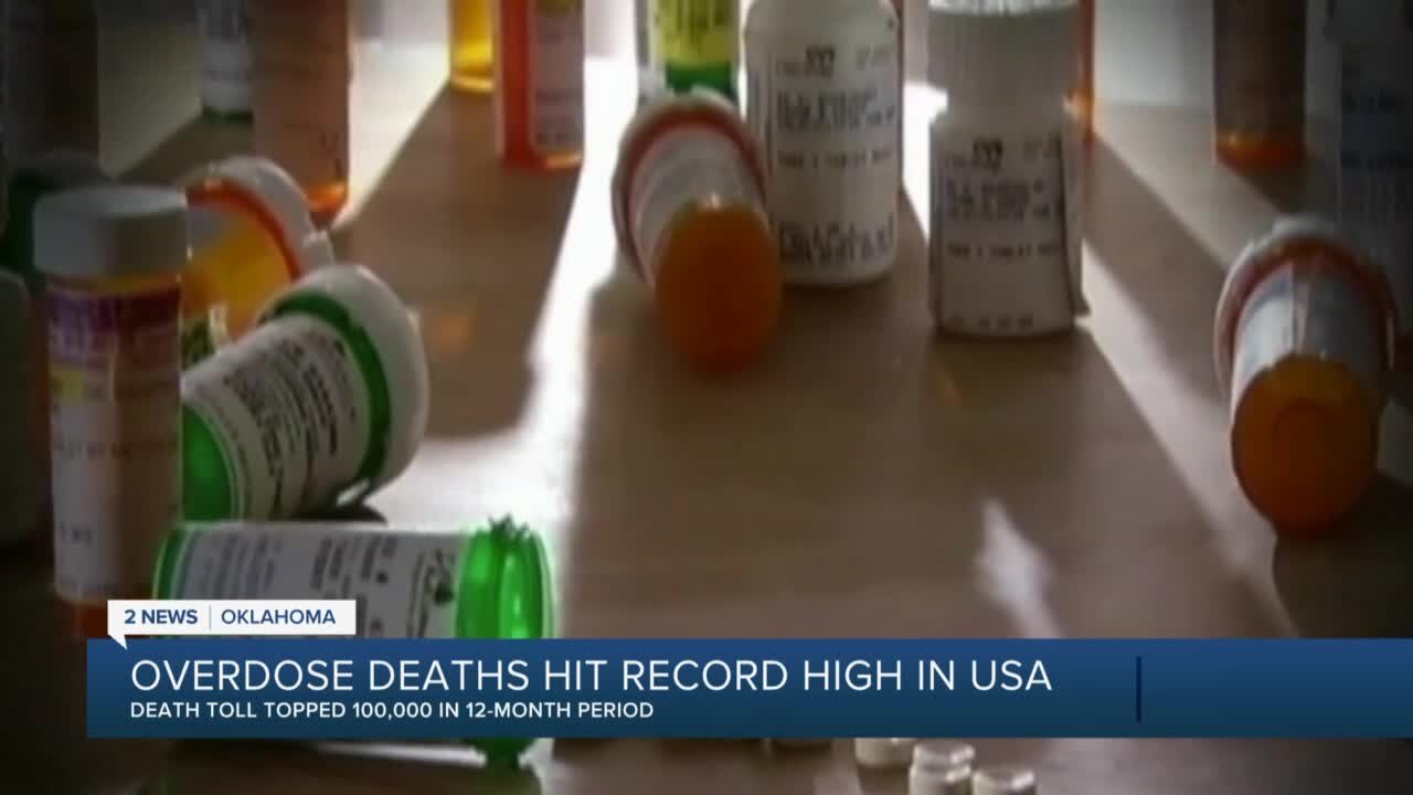 Overdose deaths hit record high in USA