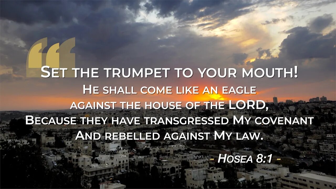 Set The Trumpet To Thy Mouth! - The Days of Awe - Jacob Prasch