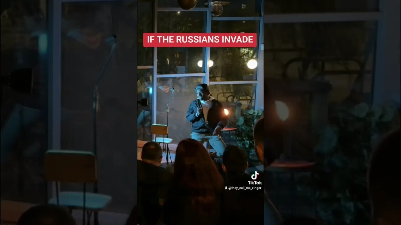 If the Russians invade Zinger standup comedy #comedyshorts #standupcomedy #polska