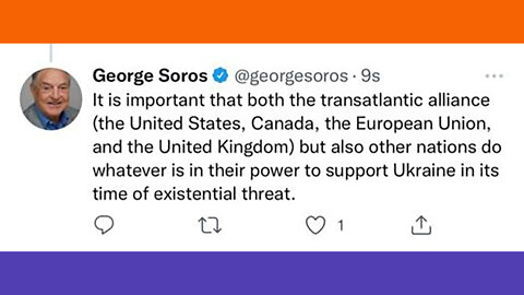 Soros Supports Ukraine | Pro-Russians To Be Censored By Big Tech