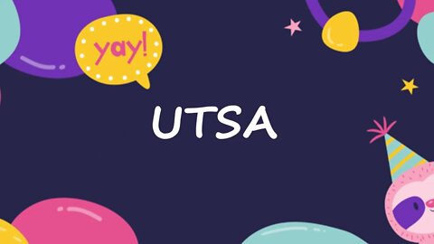 Happy Birthday to Utsa - Birthday Wish From Birthday Bash