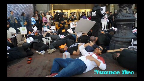 Interviewing Animal Rights Activists At The Ban Fur San Francisco Protest