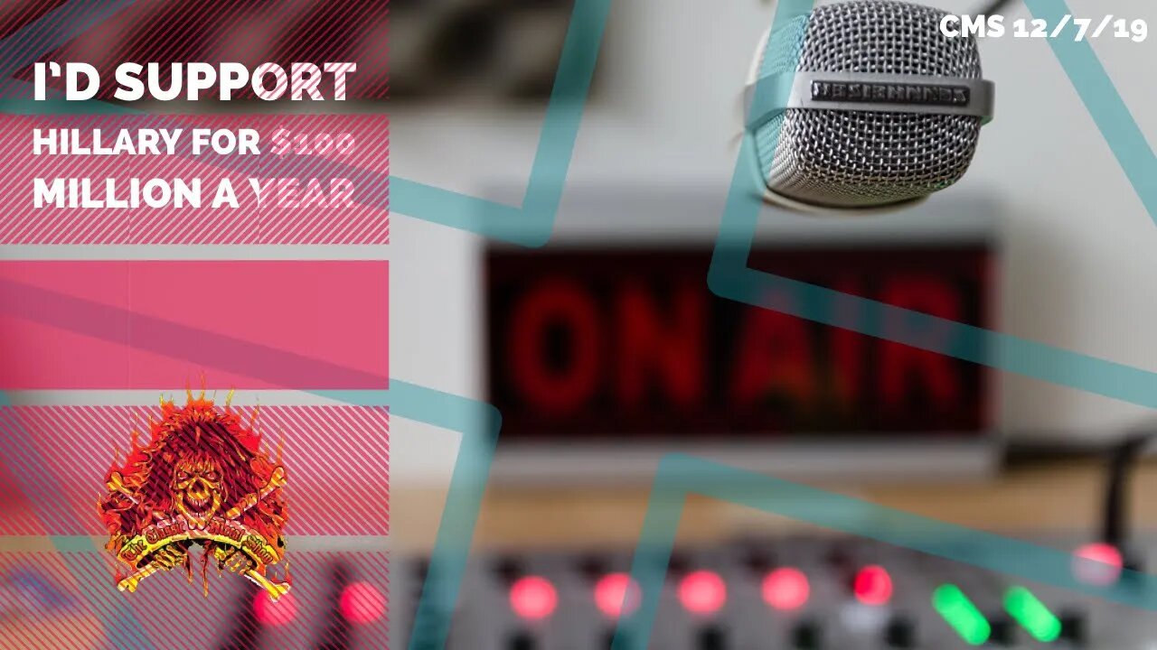 CMS HIGHLIGHT - I’d Support Hillary Too For $100 Million A Year