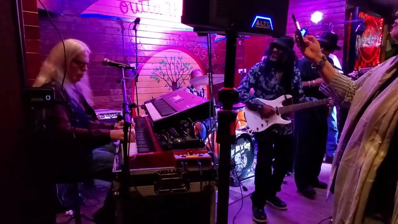 Flea Bit & Gray at Outta the Way Cafe 10/27/2023 with Ed Callan on Keyboards