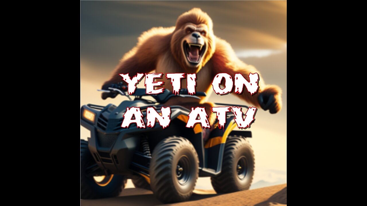 Yeti On An ATV