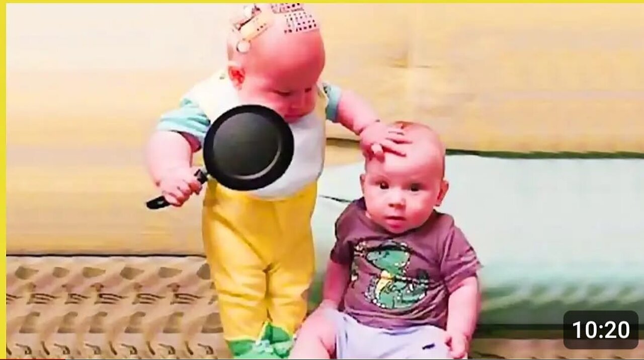 TOP Trending Baby Video Funniest Twin Baby EVER!! 5 Minute Fails