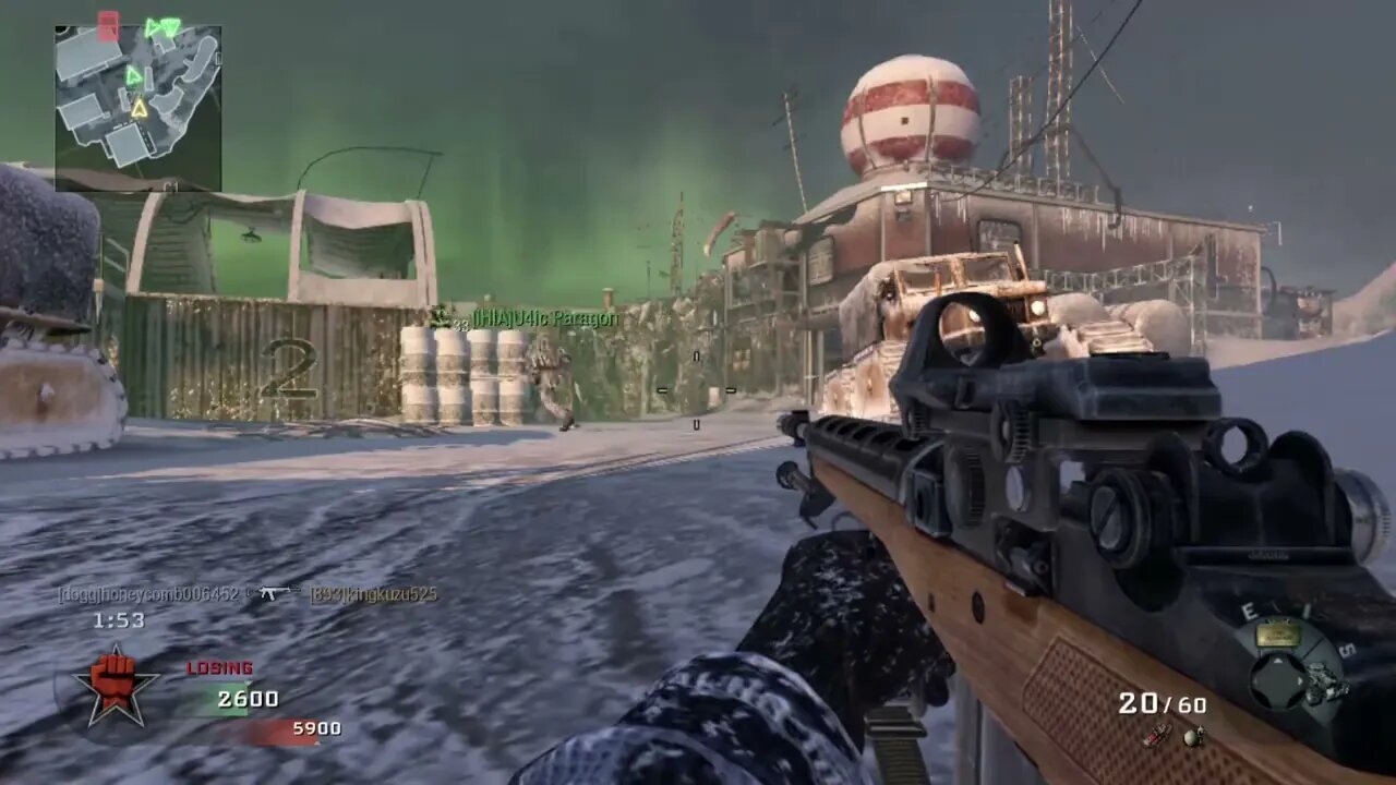 Call of Duty: Black ops Multiplayer Xbox 360 Gameplay From 9/23/2021