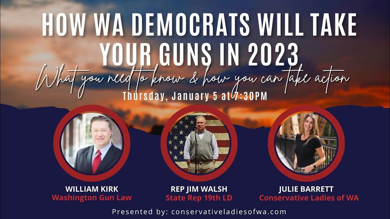 How Washington Democrats Will Take Your Guns in 2023