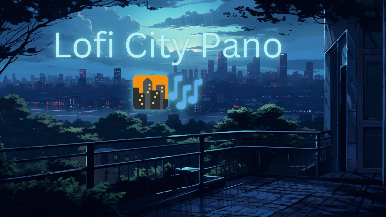 Lofi City Pano 🌆🎶Lofi Chill