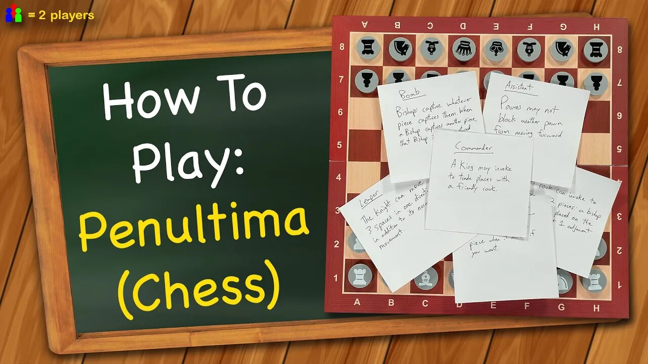 How to play Penultima (Chess)