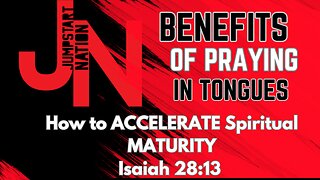 How To Accelerate Your Spiritual MATURITY - Isaiah 28:13