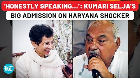 Bhupinder Hooda’s Congress Rival Kumari Selja’s Big Admission On Shocking Haryana Election Results