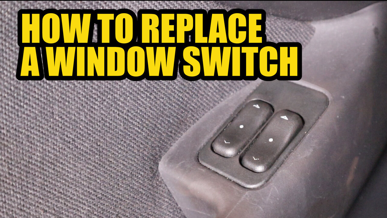 How To Replace A window Switch Vauxhall/Opel Corsa Meriva.