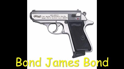 PPK 380 BOND JAMES BOND 007