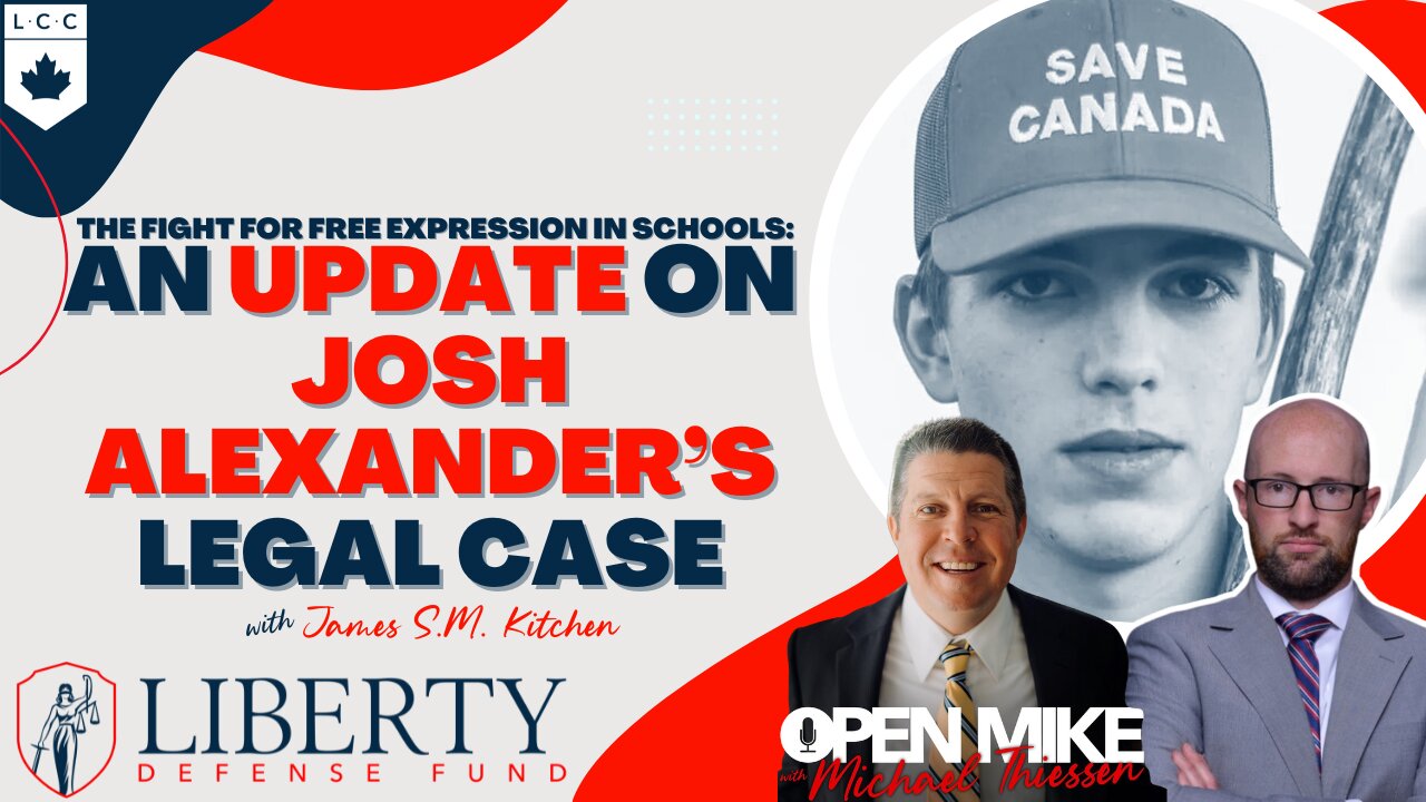 The Fight for Free Expression in Schools: Josh Alexander Case ft. James S.M. Kitchen