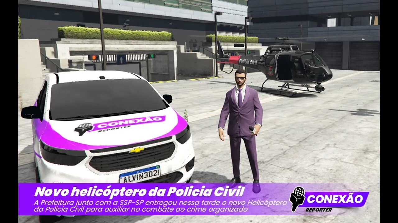Piloto da Primeira Reportagem CONEXÃO Reporter / Conexão Total Roleplay