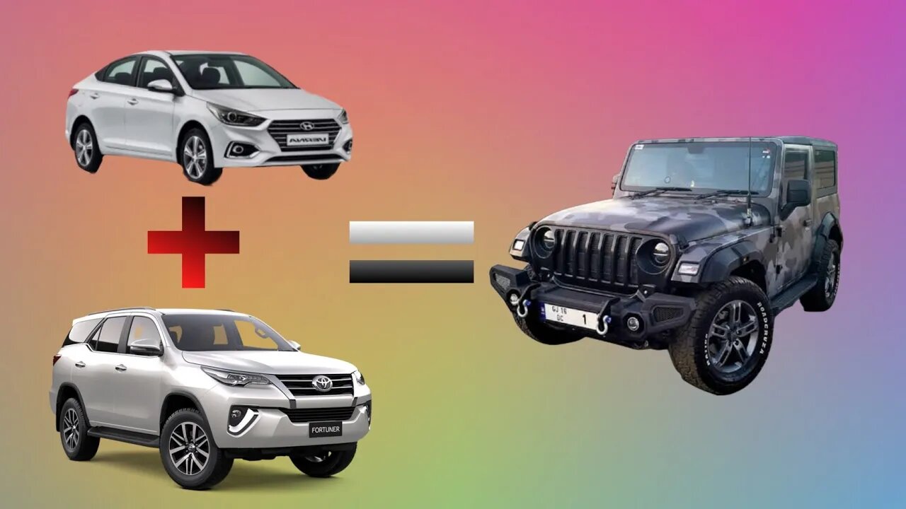 😍😍Verna Aur Fortuner to Bacche laate hai 👿💪Ham Bade hai Ham Mahindra Thar Laate hai