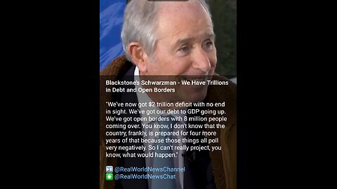 News Shorts: Blackstone Businessman talks Debt & Border