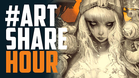 ART SHARE Hour #48 - Drawtism! Inks! Comics! Pin-up & more!