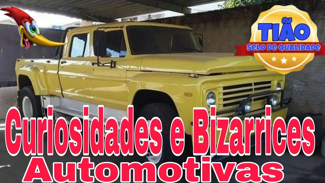 Ep.58 Curiosidades e Bizarrices Automotivas Oliveira Isaias