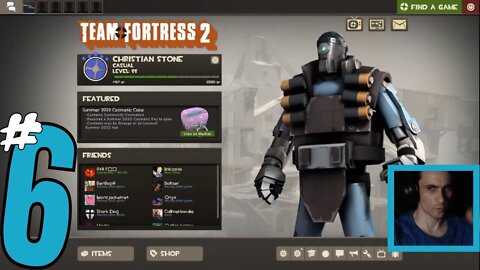 Team Fortress 2 #6 Christian Stone LIVE!