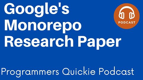 Google's Monorepo Research Paper