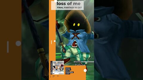 [Music box melodies] - Loss Of Me - Final Fantasy IX OST #Shorts