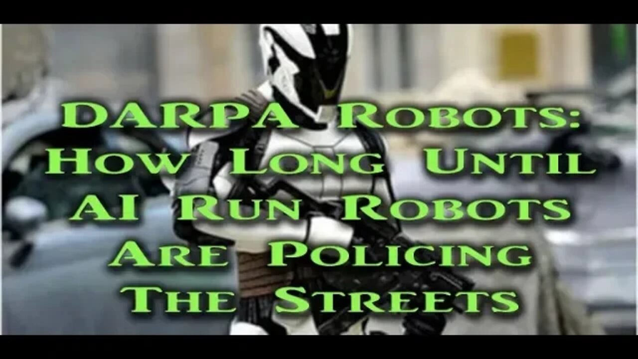 DARPA & Ted Talks Robots iRobot2Terminator AI Robot Army of the Future is Now