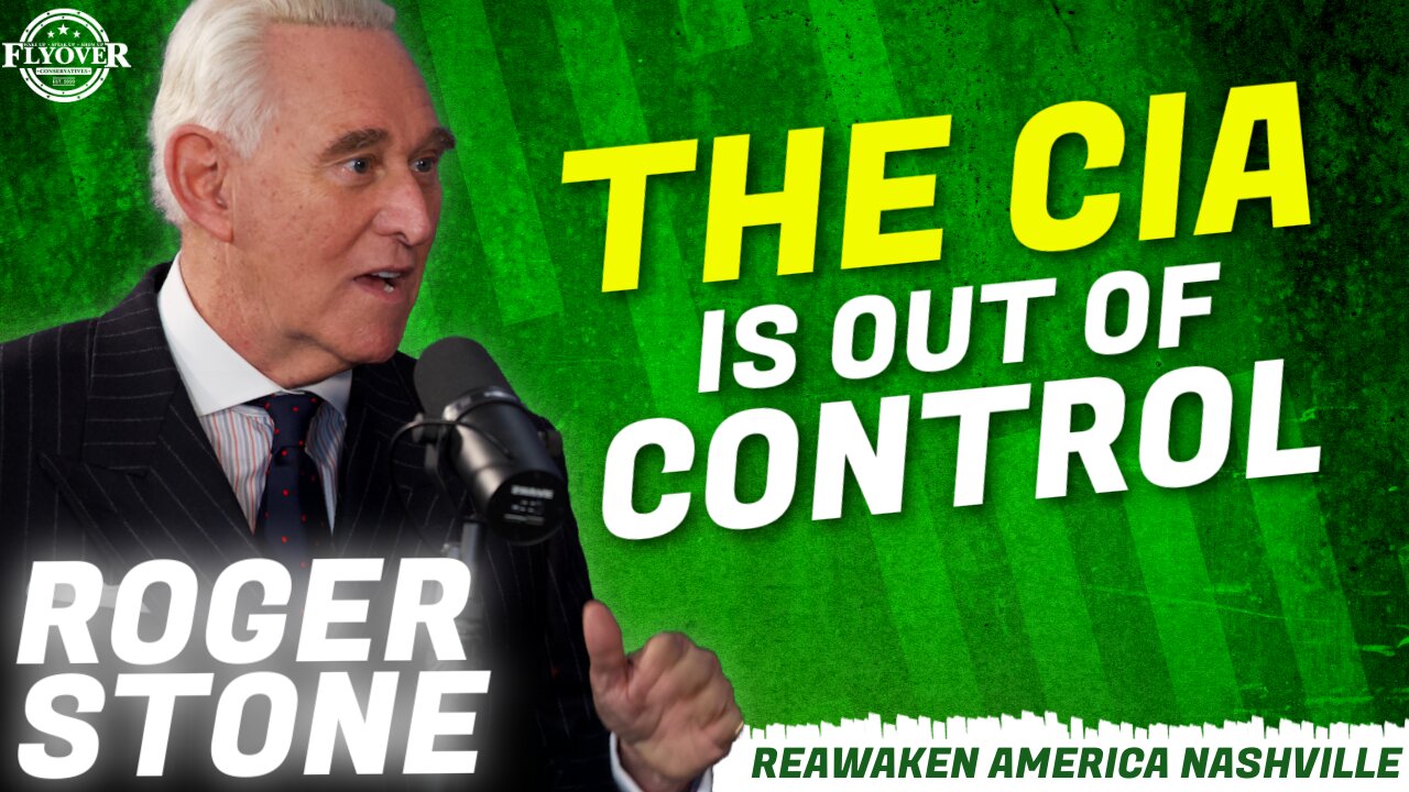 ReAwaken America Tour | Roger Stone | The CIA is Out of Control