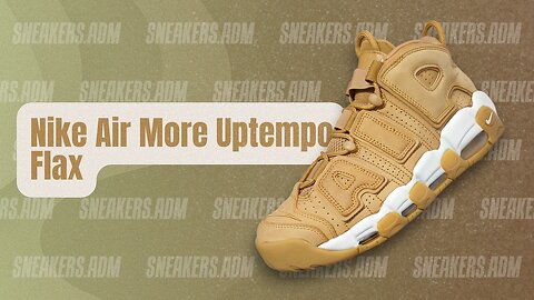 Nike Air More Uptempo Flax - AA4060-200 - @SneakersADM