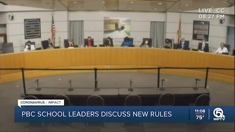 School District of Palm Beach County to follow new COVID-19 student quarantine rules