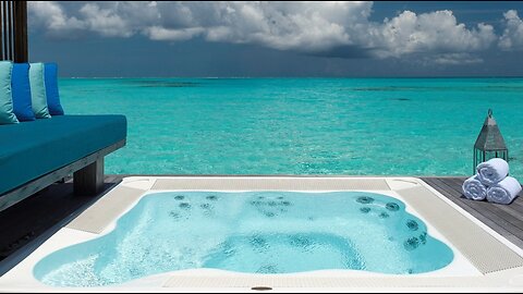 Hot Tub White Noise Water Sounds ASMR 1 hour HD