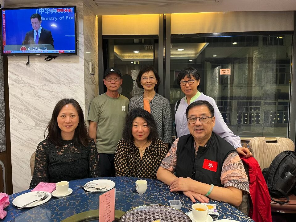 Catching up half a century of friendship on 11-18-24 in HK