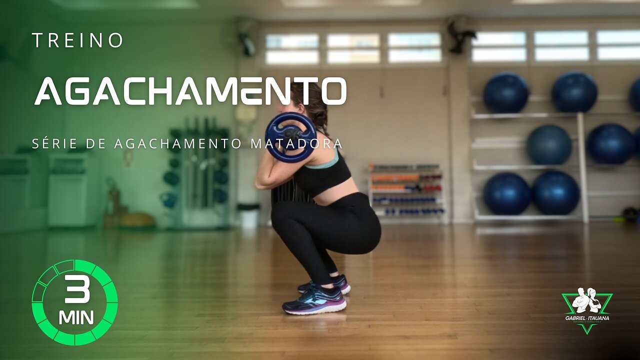 Série de AGACHAMENTO - SQUAT Challenge