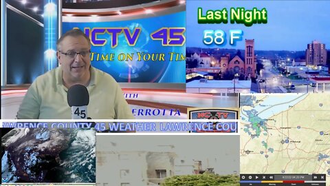 NCTV45’S LAWRENCE COUNTY 45 WEATHER SUNDAY APRIL 24 2022 PLEASE SHARE