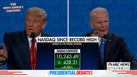 President Trump predicts market crash "never seen before" if Biden becomes president in 2020 and increases taxes and regulations.