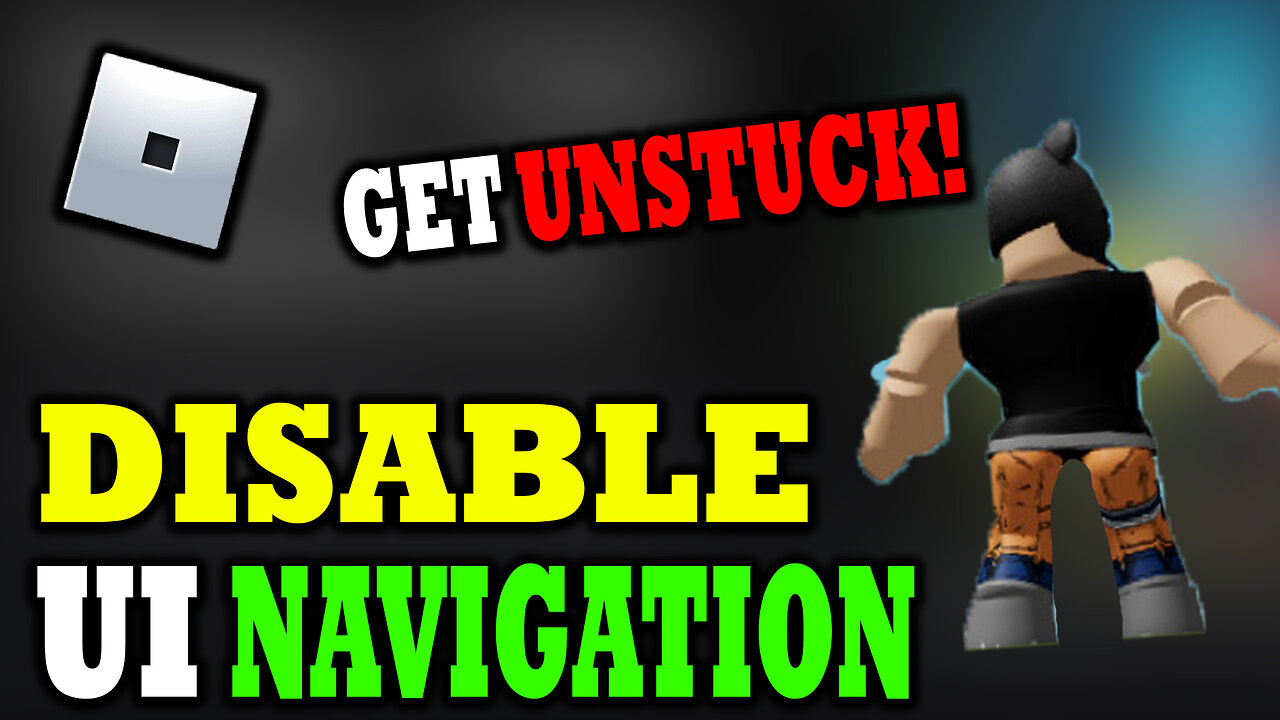 How to Turn Off UI Navigation in Roblox (Fix Getting Stuck)