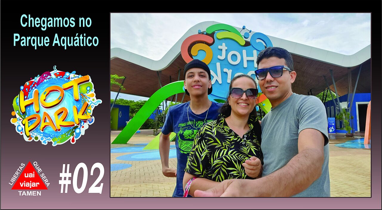 02 - Chegamos no Hot Park em Rio Quente Goiás #resort #rioquenteresorts #caldasnovas