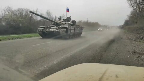 Russian Troops Heading To The Frontline